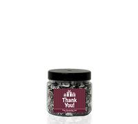 Black Jack Chews 550g Sweet Jar - A Personalised Gift Jar Filled with Your Favourite Retro Sweets! - Thank You