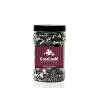 Black Jack Chews 950g Sweet Jar - A Personalised Gift Jar Filled with Your Favourite Retro Sweets! - Good Luck