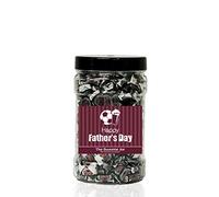 Black Jack Chews 950g Sweet Jar - A Personalised Gift Jar Filled with Your Favourite Retro Sweets! - Happy Father’s Day