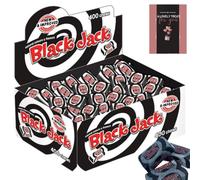 Black Jack Chews Bulk Individually Wrapped Sweet Chews 400 Count Retro Sweet Candy For Trick or Treat, Christmas Stocking, School or Office Filler, Birthday, Parties