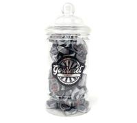 Black Jack Chews Victorian Gift Jar by The Gourmet Sweet Company