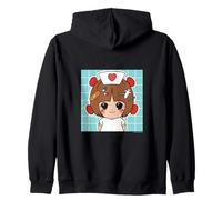 Black Jack Dress up Pinoko (Nurse) (C) TEZUKA PRODUCTIONS Zip Hoodie