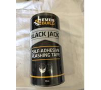 Black Jack Flashing Tape - Everbuild Self Adhesive Flashband - 75mm-450mm All