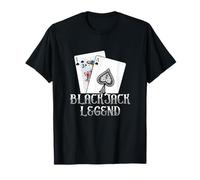 Black Jack Legend | Card Game Gambling | Casino T-Shirt