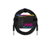 Black Jack Speaker cable, black, jack - jack, 2 x 1,5mm, 10 meter