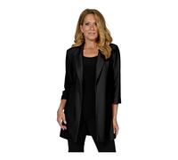 Black Jacket with ¾ Sleeves - female - Frank Lyman - Blazers - Black - XL - Jackets XL
