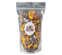 Black Jacks & Fruit Salads Retro Sweets Mix, 500g Resealable Pouch, Classic Chewy Candy Variety Pack for Sharing and Gifting