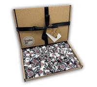 Black Jacks Sweets Gift Box Hamper For Any Occasion (Kraft Box, Black Ribbon)