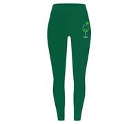 Black Jeans Women's St Day Leggings Irish Irish Sports Leggings with Soft and Slim Butt Plus Size Wide Leg Pants (Green, XL)
