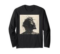 Black Jesus, Christianity, Church, Christ, Jesus Long Sleeve T-Shirt