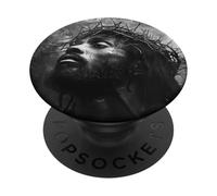 Black Jesus, Christianity, Church, Christ, Jesus PopSockets Adhesive PopGrip