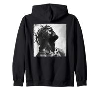 Black Jesus, Christianity, Church, Christ, Jesus Zip Hoodie