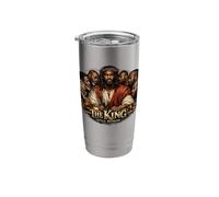 Black Jesus, Last Supper, Jesus Stainless Steel Insulated Tumbler