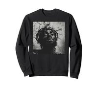 Black Jesus smokes, Christianity, church, Christ, Jesus Sweatshirt