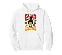 Black Joy Is Resistance Retro Black History Month Juneteenth Pullover Hoodie