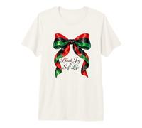 Black Joy Soft Life Ribbon Bow African American Juneteenth Premium T-Shirt