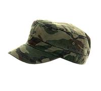 Black Jungle KADETT Army Cap Cotton, Military Biker Cap, Camouflage Cap Cadet Cap (Multi-colored, one-size)