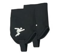 (Black, Junior) Precision Training Football Ankle Protectors Guard Junior Senior Kids Adult