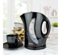 Black Kettle Electric Cordless Jug Style 1.7L with Auto Shut Off 2000W