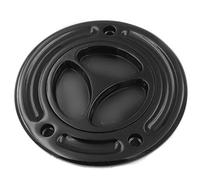 Black Keyless Gas Cap Twist Off Aluminum Racing Fuel Tank Cap for Kawasaki ZX-14R/ ZZR1200 /ZRX1200R /Z1000 /ZX-10R /ZX-9R /ZX-6RR /ZX-6R