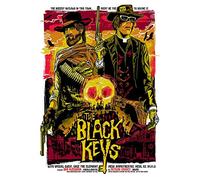 Black Keys Poster #1 VINTAGE RARE BAND ROCK Posters Concert Tour Music - A4 A3 A2 - Quality Prints (A4 Not Framed (210 x 297mm))