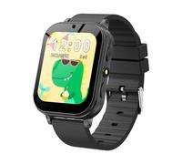 (black) Kids Games Smart Watch Camera Music Play Flashlight Pedometer Habit Tracking Children Smartwatch For Boys Girls Gifts