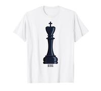 Black King Chess Piece Costume T-Shirt