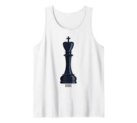 Black King Chess Piece Costume Tank Top