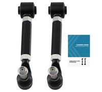 Black Kit of 2 Rear Upper Camber Control Arm for Honda ACCORD 2003-2007 Adj.