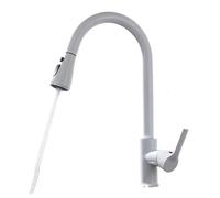 Black Kitchen Faucet Pull Down Sprayer Mixer Tap Brushed el & Ch h Modern Sink Tap for Kitchen Water Tap (Cf04043KC)