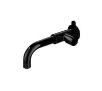 Black Kitchen Faucet Wall-Mounted, 360° Swivel Spout, Single Handle Sink Tap for Bathroom & Balcony, G1/2 Connection, Stylish & Functional Design, Durable & Easy to Install