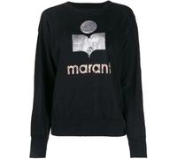 Black Klowia Sweatshirt - Stylish and Trendy - female - Marant étoile - Sweatshirts - Black - S - Sweatshirts & Hoodies S
