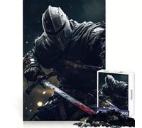 Black Knight Jigsaw for Teenagers 1000 Pieces Thought Training Quiet Enjoyment Snug Fit Creative Gift (50x75cm)