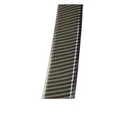 Black Knight Side Skirt Spoiler Diffuser Two Section Style For 8 Series G14 G15 G16 2021-2023(Carbon fiber pattern)