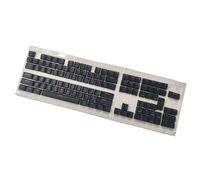 Black Knights 115Key KeyCap EDMS Height Double Shot Molded PBTS Keycap for Professional Typists and Gamers