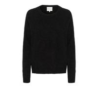 Black Knit Pullover Jumper - female - My Essential Wardrobe - Round-neck Knitwear - Black - 2XL - Knitwear 2XL