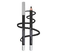 Black Kohl Eyeliner Pencil, Creamy Long-Lasting Fine Tip | Rich colour, smudgeable creamy formula, precise fine tip, for everyday wear, office makeup and travel