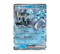 Black Kyurem ex 048/191 Ultra Rare Pokemon Card | Rare Pokémon Cards | Pokémon EX | Surging Sparks | Scarlet and Violet series| Titan Cards Authenticated | Legendary Pokemon