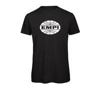 (Black, L) Empi Camper Campervan Graphic 100% Organic Very High Quality T-shirt, Gift Boxed Perfect Christmas, Birthday Gift