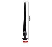 (black, L) Extended Anal Plug Sex Toy Butt Plug Bdsm Male And Female Sexual Massager Adult Toy Anal Dilator Sex Toy Orgasm Pleasure Anal Expansion