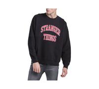 (Black, L) Levis Sweatshirt Men OverSized Retro Sweater