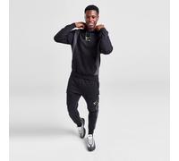 (Black, L) Nike Air Mens Contrast Panel Tracksuit Set