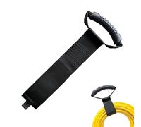 Black L-Size Heavy-Duty Car Door Assist Handle - Mobility Aid for Elderly, Disabled & Pregnant, Portable Standing Aid for Vehicle Entry/Exit