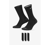 (Black, L (UK8 - UK11)) Nike Dri Fit Mens Cushion Crew Socks SX5547