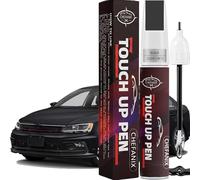 Black(L041/A1) Touch Up Paint Pen for VW/Volkswagen/Audi 2-in-1 Brush & Pen | Compatible with Golf/Passat/Tiguan/Beetle/Touran/Polo/Touareg, Exact Color Match, Car Paint Scratch Repair Kit, 10-Min Repair