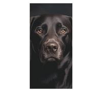 Black Lab Dog Beach Towels Extra Large, Quick Dry Absorbent Multipurpose, Oversized Beach Towel, Sand Free Foldable Lightweight, Travel Towel, For Beach Pool Camping Travel Vacation, 63x31.5 in