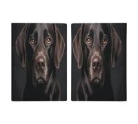 Black Lab Dog Leather Passport Holder Covers Case Minimalist Passport Sleeve Travel Wallet Passport Book Holders for Women Men, style, 20.3x13.8cm