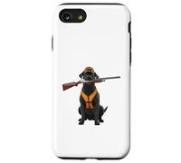 Black Lab, labrador is ready to hunt now! Get R Done! Case for iPhone SE (2020) / 7 / 8