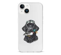 Black Lab Retriever Mallard Duck Hunting Printed Phone Case Slim Cute Cellphone Protective Cover Unisex Compatible with iPhone 14/14 Plus/14 Pro/14 Pro Max