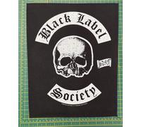 Black Label Society Sdmf Large Size Sew On Back Patch Officially Licensed